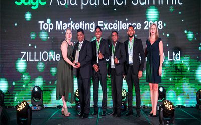 ZILLIONe Crowned as the Top partner for SAGE 2018 – Sri Lanka & Maldives