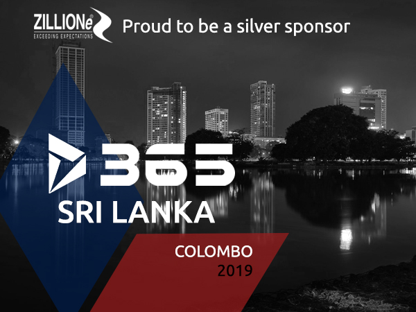 ZILLIONe is the Silver Sponsor of D365 SRI LANKA