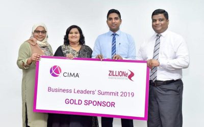 ZILLIONe partners with CIMA Sri Lanka as the Gold Sponsor for the CIMA Business Leader’s Summit 2019