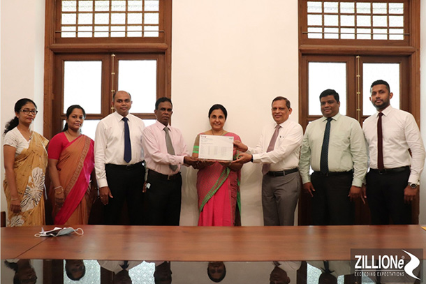ZILLIONe steps forward to sponsor ERP licenses for the University of Colombo