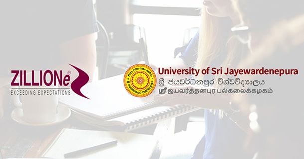 University of Sri Jayewardenepura comes on board with ZILLIONe