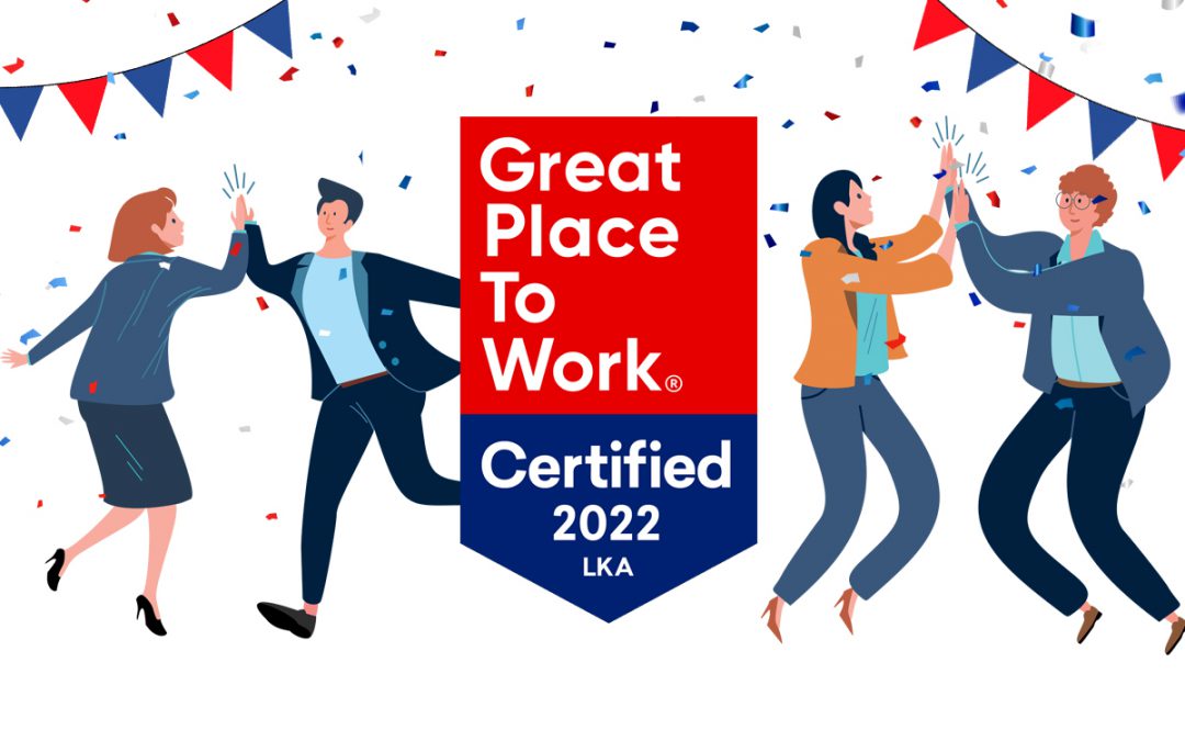Let´s Celebrate! ZILLIONe is officially “Great Place to Work” certified.